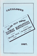 Millers Falls Company 1887 catalog, reprint