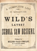 Wild's scroll saw designs, catalog