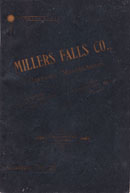 Millers Falls Company catalogue No. 25