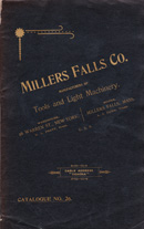 1899 millers falls company catalog