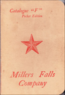 Millers Falls Company catalogue F