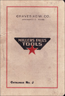 Millers Falls Company catalog J