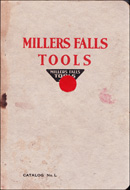 Millers Falls Company catalog L, variant