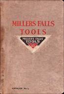 Millers Falls Company catalog L, variant