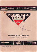 Millers Falls Company catalog No. 38