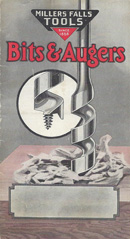 Millers Falls Company bits & augers brochure