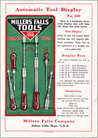 Millers Falls Company automatic tools display circular