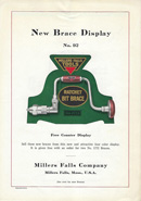 Millers Falls Company brace display circular