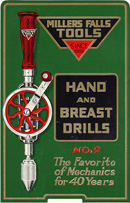 Millers Falls Company catalog No. 40, plate
