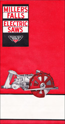 Millers Falls Company electric saws brochurehacksaw blades circular