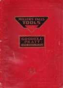 Millers Falls Company catalog No. 41