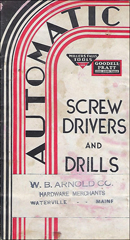 Millers Falls Company automatics screwdrivers and drills brochure