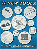 panel from Millers Falls Company eleven new tools brochure
