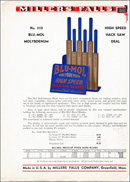 Blu-Mol Molybdenum High Speed Hack Saw Deal circular