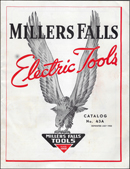 Millers Falls 1950 electric tools catalog