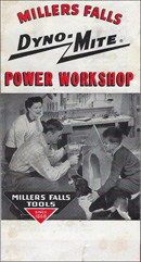 Millers Falls Company 1955 power workshop brochure