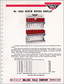 front side of No. 6565 screwdriver display circular