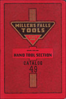 Millers Falls Company 1955 hand tool catalog, small format