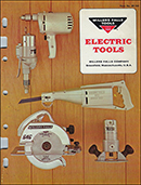 Millers Falls Company electric tools catalog, 1960