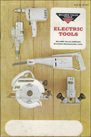 Millers Falls Company small format electric tools catalog, 1961