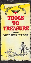 Millers Falls Company Tool tresure brochure, 1961