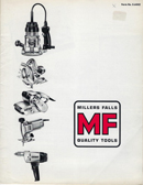 Millers Falls Company electric tools catalog, 1965