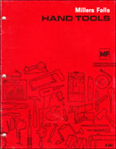 Millers Falls Company hand tools catalog, 1969