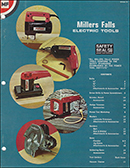 Millers Falls Company electric tools catalog, 1970