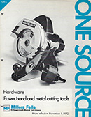 Millers Falls Company catalog, 1973