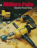 Millers Falls Company electric tools catalog, 1978