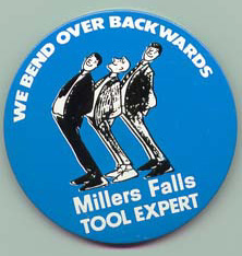 Millers Falls pin back