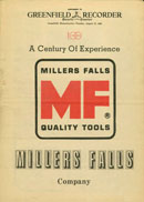 Millers Falls Company centennial newspaper