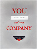 Millers Falls Company employee manual, cover