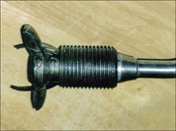  Amidon 1873 patent chuck detail