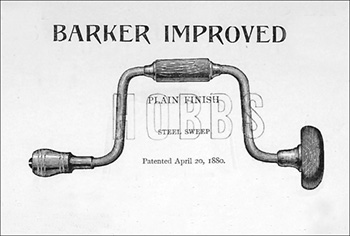 Barker improved brace from Hobbs catalog