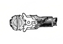 Eclipse ratchet, locked