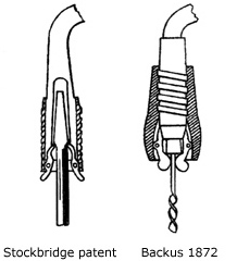 Stockbridge and Backus chucks