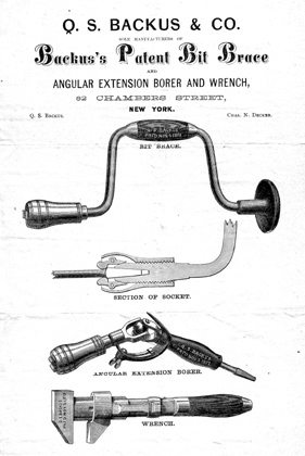 1872 Brackus and Company price list