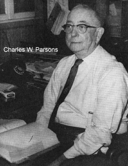 Charles W. Parsons, portrait