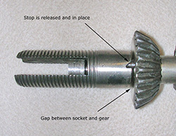 Goodell's secondary grip locked