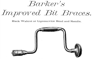 Barker Improved brace, 1883