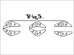 Amidon 1873 patent jaws