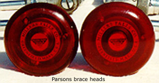 Parsons brace heads