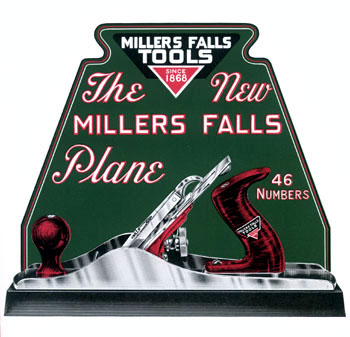 Millers Falls plane advertisement