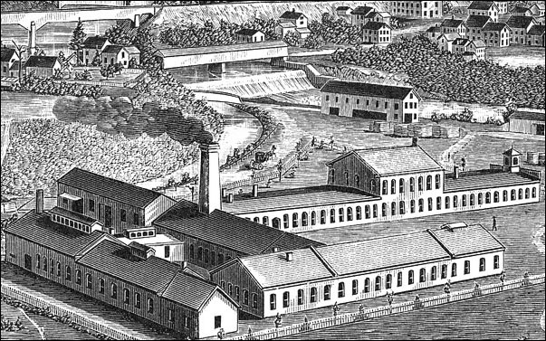 Millers Falls factory, 1879