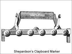 shepardson's clapboard marker