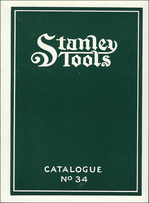 Stanley Power Tools, Stanley catalog 562, division of the Stanley Works,  New Britain, Connecticut